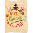 Give thanks with a grateful heart Christian blanket - Gossvibes