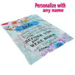 Jeremiah 1:5 personalized name blanket | Bible verse blanket - Gossvibes