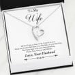 To My Wife - All I'm hoping To Be - Necklace