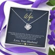 To My Wife - Always Keep Me In Your Heart - Necklace