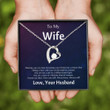 To My Wife - Once In A Lifetime Kind Of Woman - Necklace