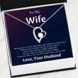 To My Wife - Once In A Lifetime Kind Of Woman - Necklace