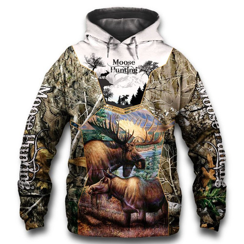 Spread Store 3D Moose Hunting Shirt 2510, Hoodie, Plus Size