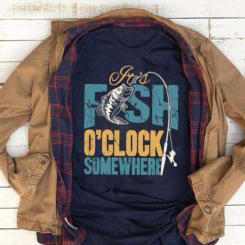 it’s fish o’clock t shirt
