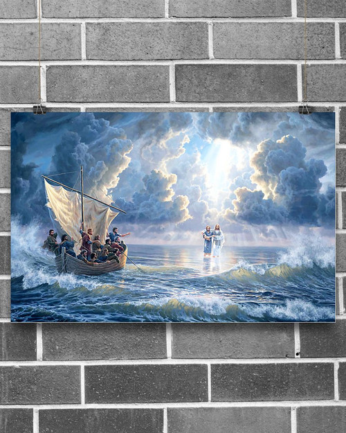 Accompany With Jesus Poster - spreadstores