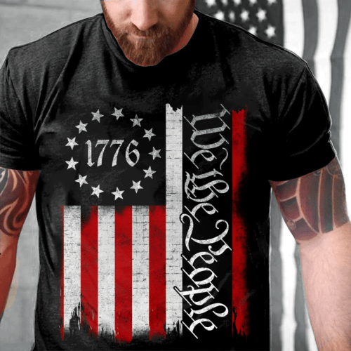 4th Of July Shirt, Fourth Of July Shirts, 1776 We The People T-Shirt - spreadstores
