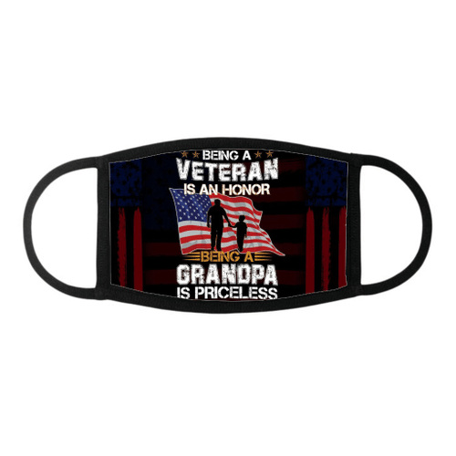 Being A Veteran Is An Honor Face Cover - spreadstores