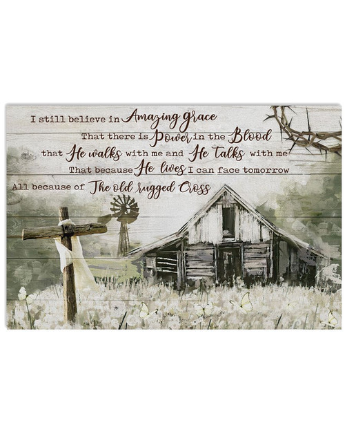 Christian Wall Art, I Still Believe In Amazing Grace V2 Canvas - spreadstores