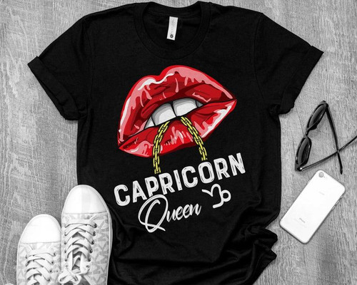 Funny Capricorn Shirt, Capricorn Zodiac Sign, Capricorn Queen Shirt V2, Capricorn Shirt Unisex T-Shirt - Spreadstores