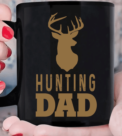 Father's Day Gift, Gift For Dad, Hunting Dad Deer Mug, Hunting Gifts For Dad - Spreadstores