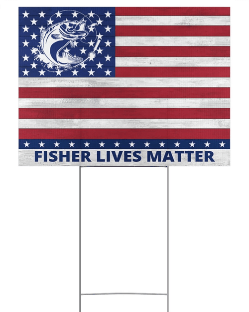 Fisher Lives Matter Yard Sign - Spreadstores
