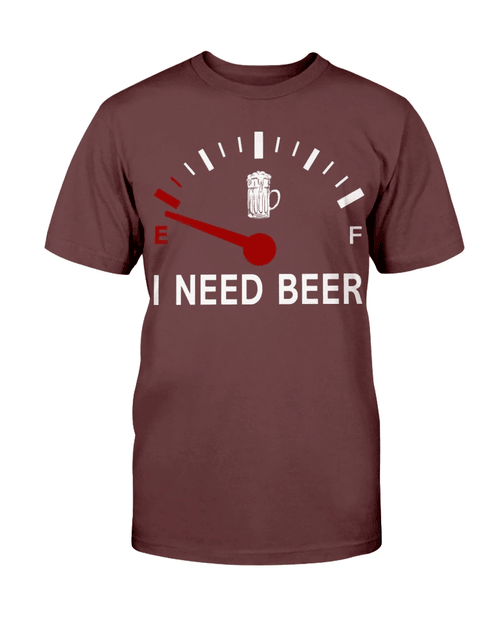 Funny Shirt, Funny Beer Lovers Men Women Shirt, Low Energy I Need Beer T-Shirt - Spreadstores