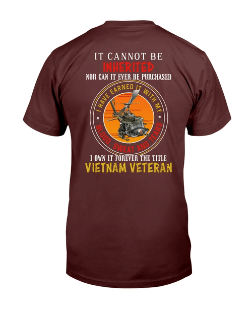 I Own It Forever The Title Vietnam Veteran T-Shirt - Spreadstores