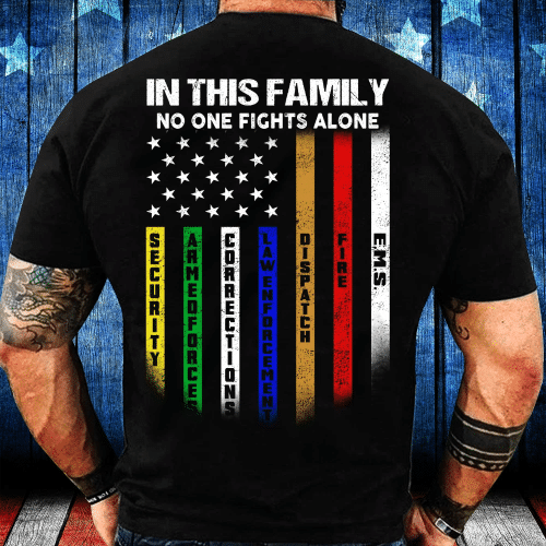 In This Family No One Fights Alone T-Shirt - Spreadstores