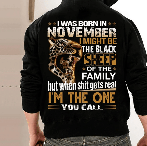 I Was Born In November I Might Be Black Sheep Veteran Hoodie, Veteran Sweatshirts - Spreadstores
