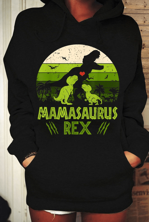 Mamasaurus Rex, Funny Shirt ATMTD19 Hoodies - Spreadstores