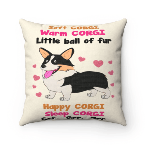 Love Corgi Dog Pillow, Gift For Pet's Lovers, Soft Corgi Warm Corgi Little Ball Of Fur Corgi Pillow - Spreadstores