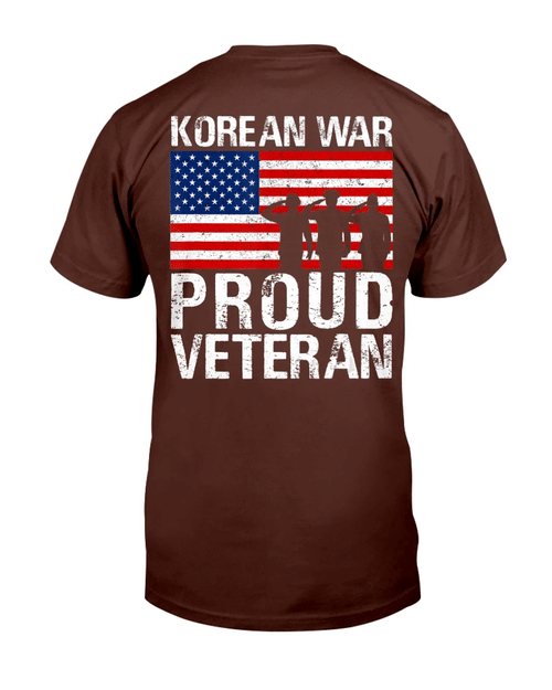 Korean War Proud Veteran T-Shirt - Spreadstores