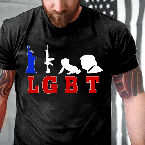 Trump Shirt, Trump 2024, Shirt With Sayings, LGBT V2 T-Shirt - Spreadstores