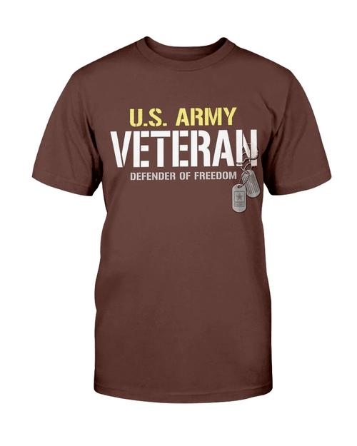 U.S. Army Veteran T-Shirts Defender of Freedom T-Shirt - Spreadstores