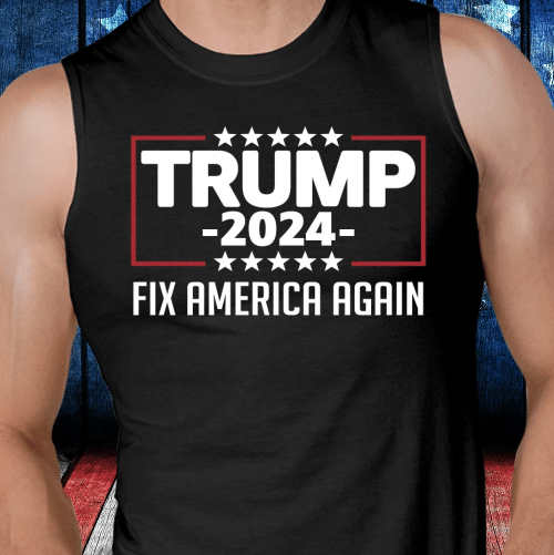 Trump Tank, Trump 2024, Fix America Again Tank - Spreadstores