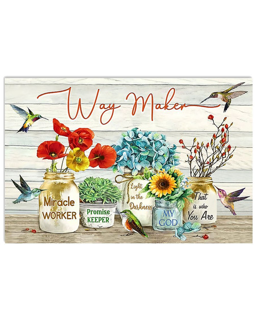 Way Maker Miracle Creator Poster - Spreadstores