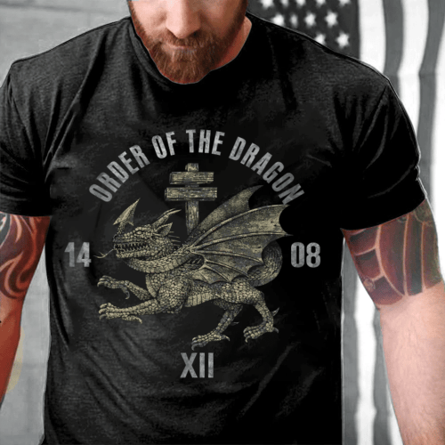 Veteran Shirt, Dragon Shirt, Order Of The Dragon T-Shirt KM0507 - Spreadstores
