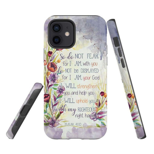 Isaiah 41:10 So do not fear for I am with you Christian phone case, Jesus Phone case, Bible Phone case