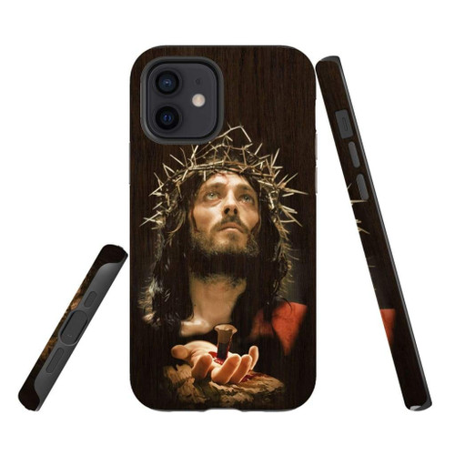 Jesus' Crucified Hands Christian phone case, Jesus Phone case, Bible Phone case