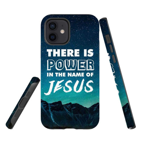 There is power in the name of Jesus Christian Christian phone case, Jesus Phone case, Bible Phone case