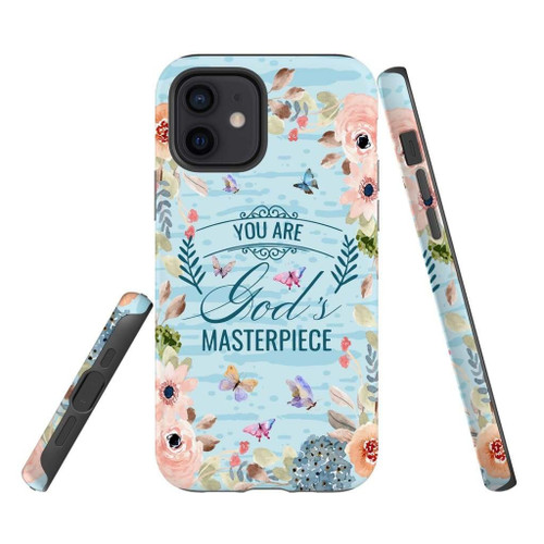 You are God's masterpiece Christian Christian phone case, Jesus Phone case, Bible Phone case