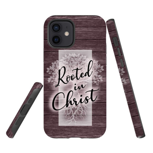 Rooted in Christ Christian phone case, Jesus Phone case, Bible Phone case - Christian Christian phone case, Jesus Phone case, Bible Phone cases