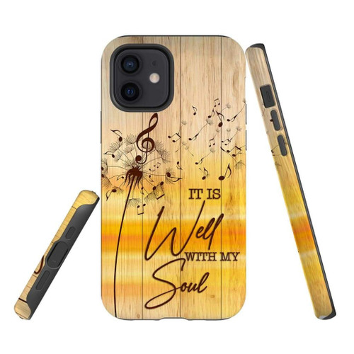 It is well with my soul Christian Christian phone case, Faith phone case, Jesus Phone case, Bible Phone case - Tough case