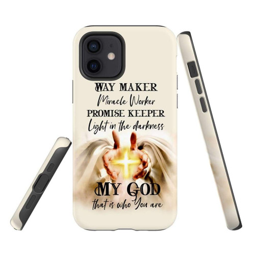 Way Maker Christian Christian phone case, Faith phone case, Jesus Phone case, Bible Phone case - Tough case