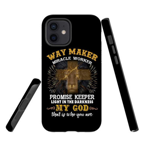 Way maker miracle worker Christian phone case, Faith phone case, Jesus Phone case, Bible Phone case - tough case