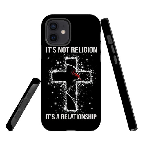It's not religion it's a relationship Christian Christian phone case, Faith phone case, Jesus Phone case, Bible Phone case - tough case