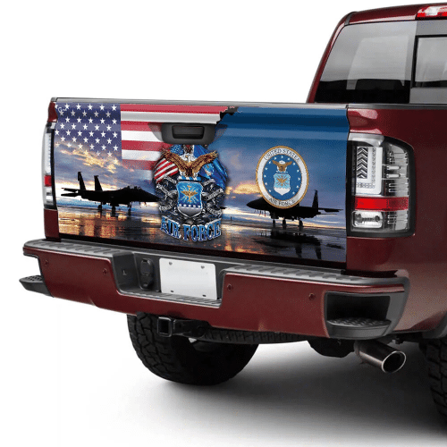 United States Air Force Truck Tailgate Decal Sticker Wrap - Spreadstore