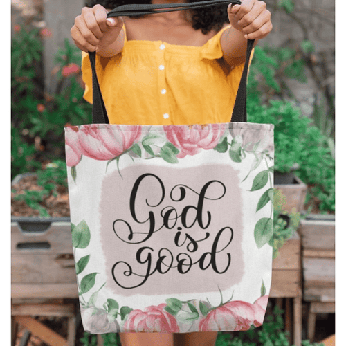 God is good tote bag - Jesus Tote bag, Christian Tote bag, Bible Tote bag - Spreadstore