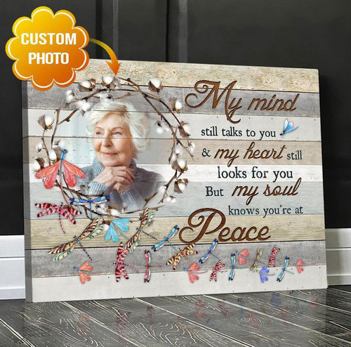 Bereavement Gifts, Condolences For Loss of Mother, Condolence Gifts, My mind still talks to you - Personalized Sympathy Gifts - Spreadstore
