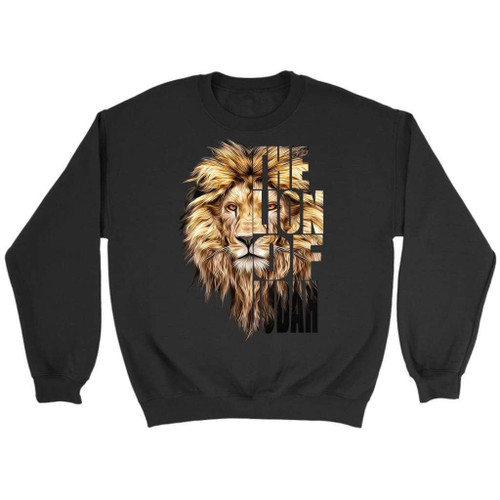 Jesus the Lion of Judah Christian sweatshirt - Christian Shirt, Bible Shirt, Jesus Shirt, Faith Shirt For Men and Women