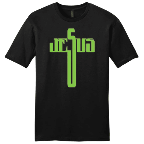 Jesus cross mens Christian t-shirt - Christian Shirt, Bible Shirt, Jesus Shirt, Faith Shirt For Men and Women