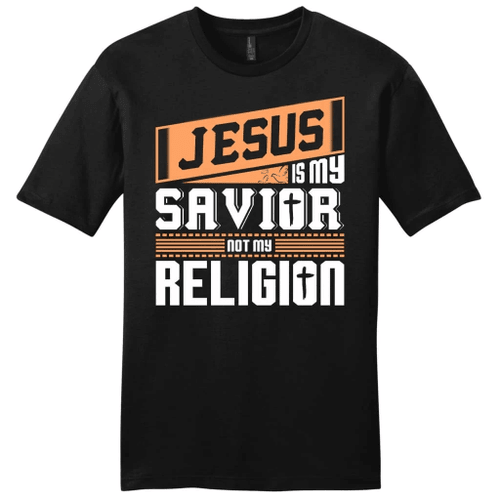 Jesus is my savior not my religion mens Christian t-shirt - Christian Shirt, Bible Shirt, Jesus Shirt, Faith Shirt For Men and Women