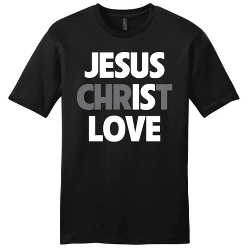 Jesus Christ Love mens Christian t-shirt - Christian Shirt, Bible Shirt, Jesus Shirt, Faith Shirt For Men and Women