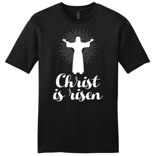 Christ is risen mens Christian t-shirt - Christian Shirt, Bible Shirt, Jesus Shirt, Faith Shirt For Men and Women