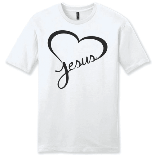 Jesus in my heart mens Christian t-shirt - Christian Shirt, Bible Shirt, Jesus Shirt, Faith Shirt For Men and Women