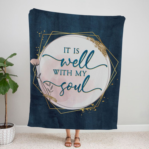 It is well with my soul Christian hymn lyrics - Christian blanket - Christian Blanket, Jesus Blanket, Bible Blanket - Spreadstores
