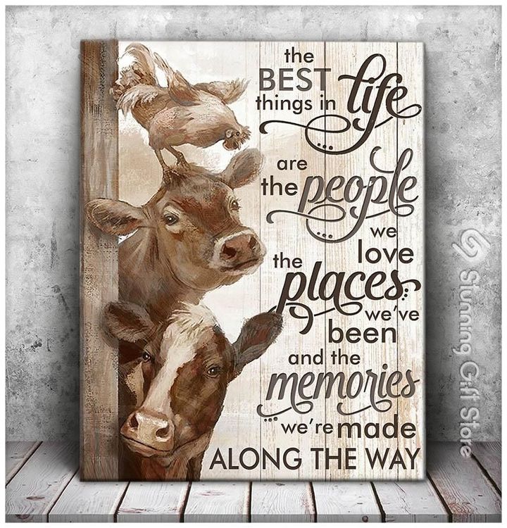 CANVAS – Farm Animals – The Best Things In Life