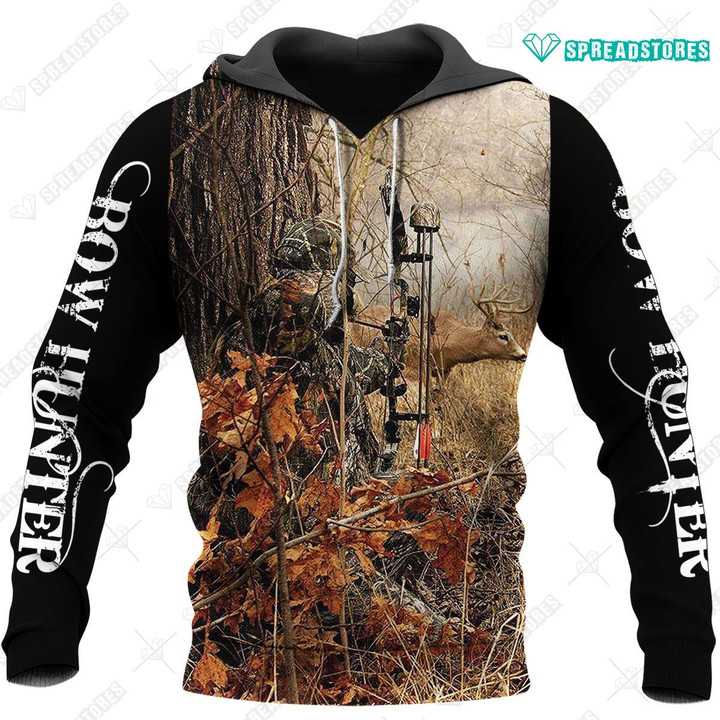 Spread Stores Bow Hunter 3D  for Men and Women 0704 Hoodie All Over Plus Size