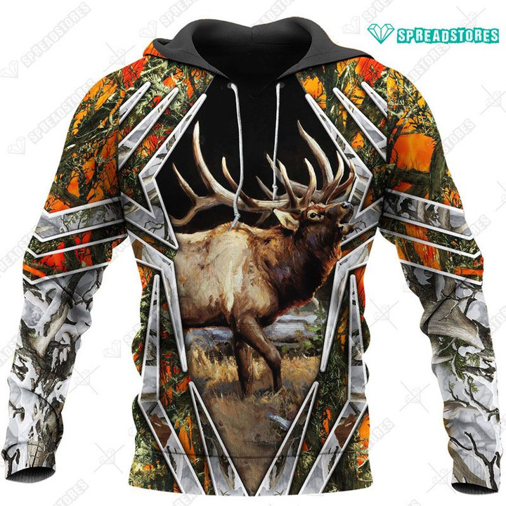 Spread stores Beautiful Hunting Camo 2311 3D Shirt Hoodie Plus Size