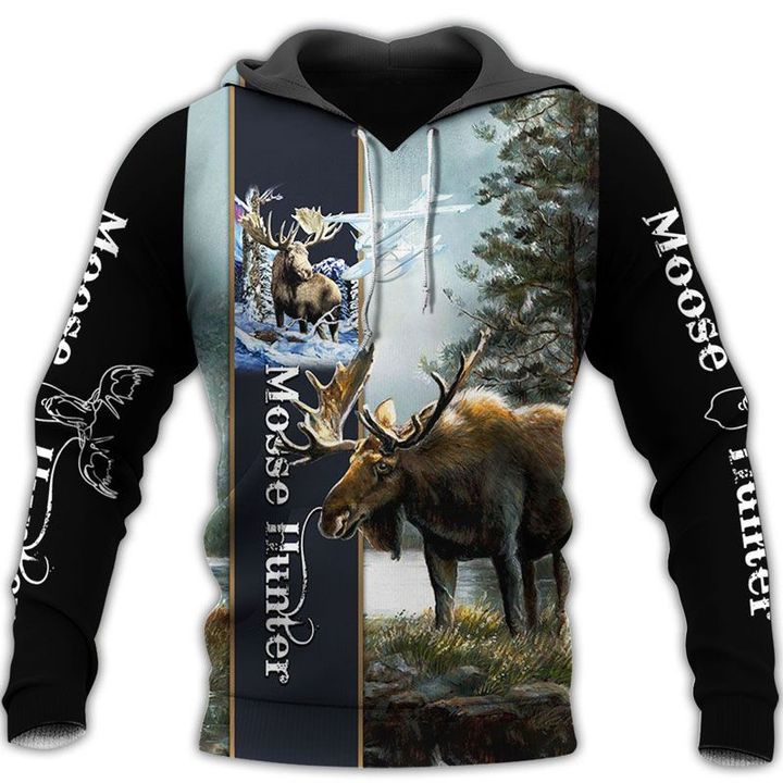 Spread Stores Moose Camo 2211 Hunting 3D Shirt, Hoodie, Plus Size